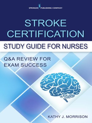 cover image of Stroke Certification Study Guide for Nurses